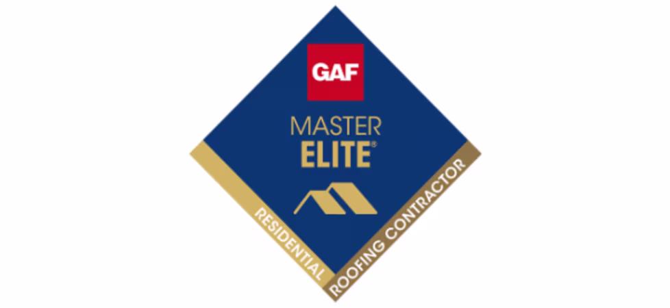 GAF Master Elite Roofing Contractor