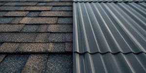 asphalt shingles vs metal roof